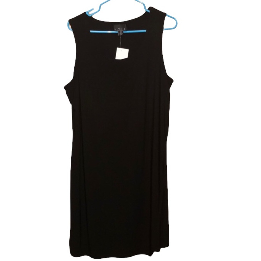 🖤2X Simple Classic Black Dress